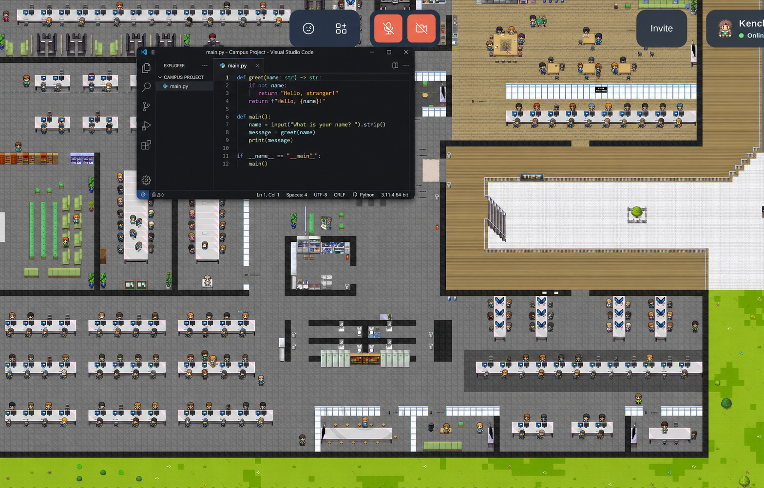 1122 Virtual Campus: Learning Without Walls